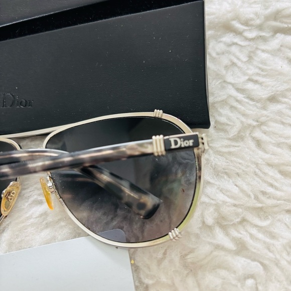 Christian Dior Chicago2 Unisex Gradient Charcoal BlackGunmetal Sunglasses w/case main image 7